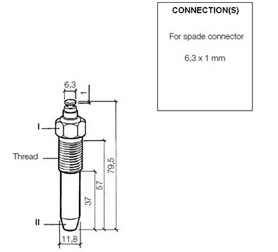 VDO Oil Temperature sensor 250°C